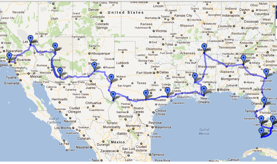 Across the USA Tour 2012 – ON TOUR